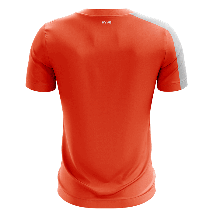 Hyve Custom Game Engine Red Gamer Clothing with Name for Men - Back