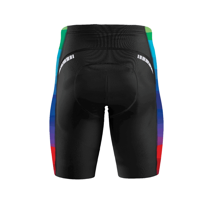 Hyve SPECTRUM PADDED CYCLING SHORTS for Men - Back