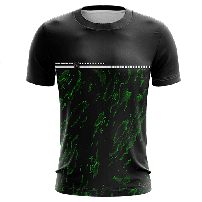 Hyve Customizable Game Engine Dark Esport Gamer Jersey for Men with Name - Front