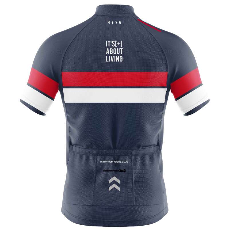 TTR Cycling Jersey Red - Back