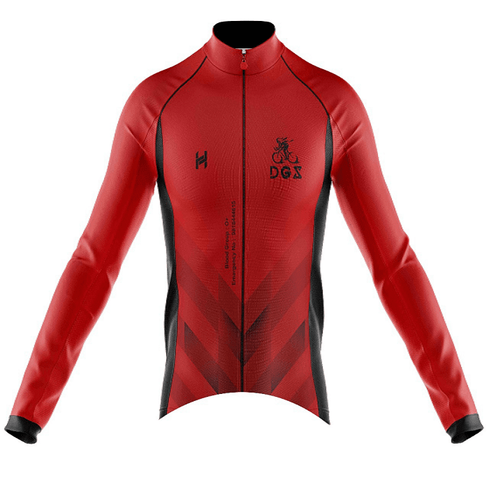 DGS Personalized Dry-fit Cycling Jersey for Men-Front