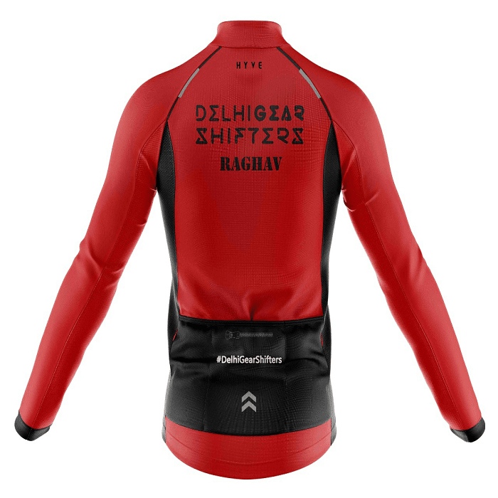 DGS Personalized Dry-fit Cycling Jersey for Men-Back