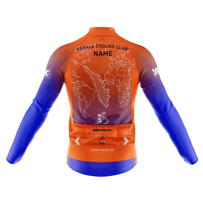 KCC Customized Dry-fit Cycling Jersey-Back