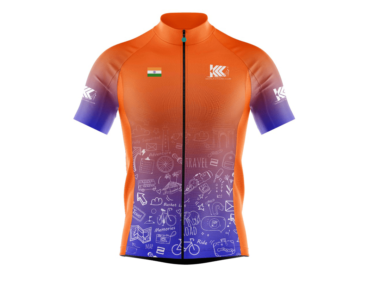 KCC Custom Cycling Jersey Design-Front