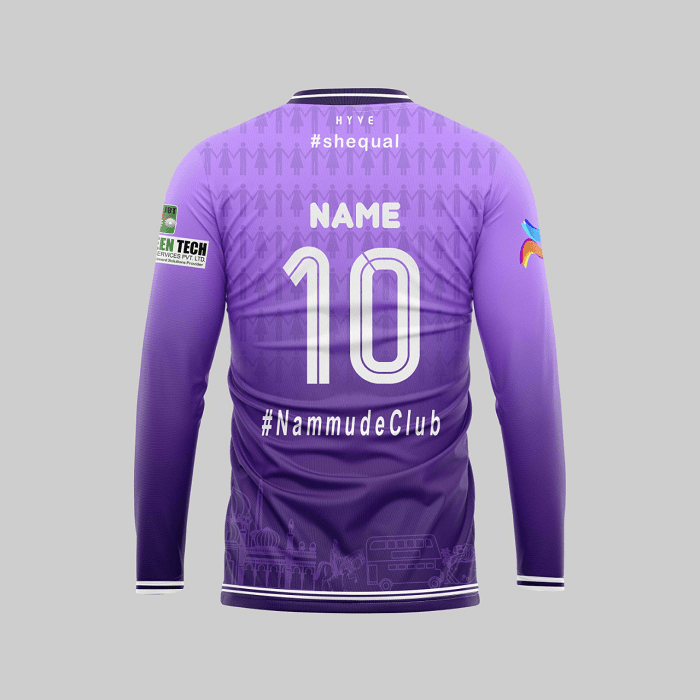 Home Kit Customized With Name Football Jersey Online-Back