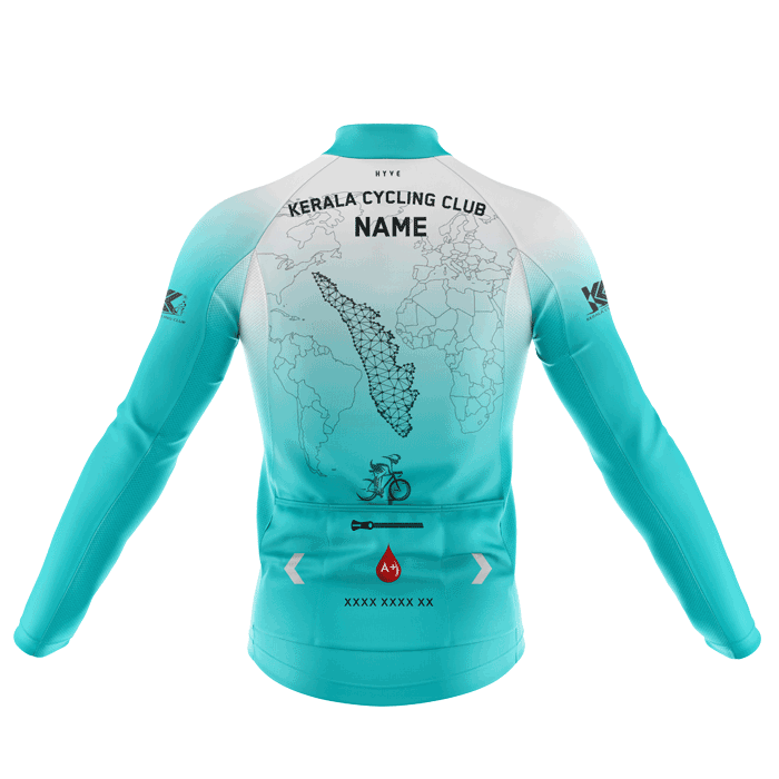 KCC Personalised Cycling Jersey with Name-Back