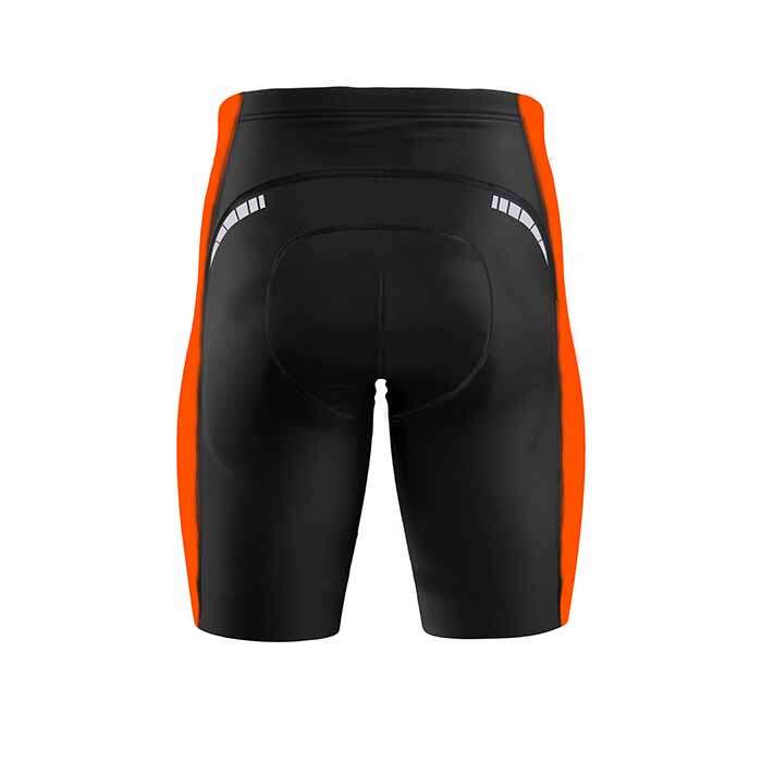 FOLKS ON FORKS Custom Gel Cycling Shorts-Back