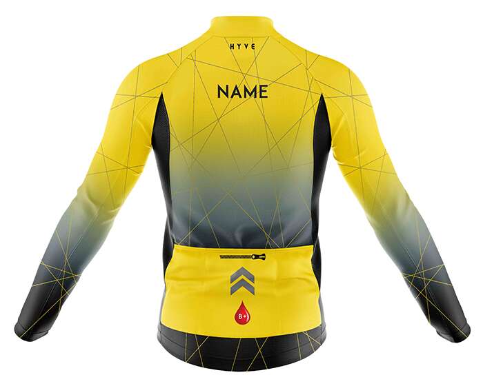Hyve City Cycling official full sleeve Cycle Clothing India - Back