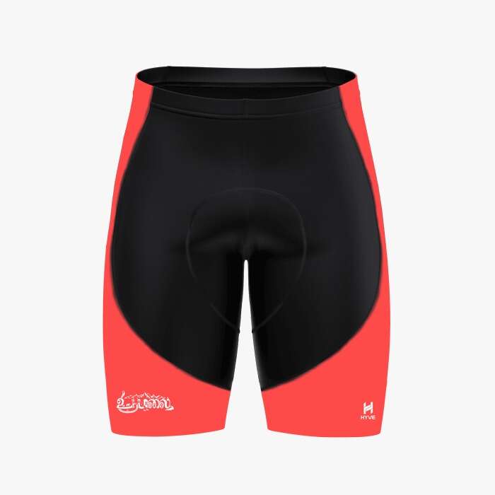 UDUMALPET Custom Cycling Gel Padded Shorts-Front