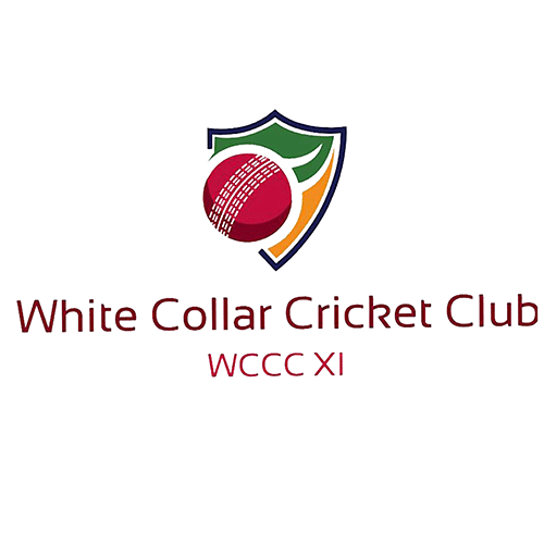 White Collar Cricket Club Jersey Logo
