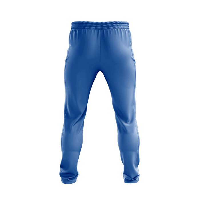 Hyve Custom Men's Cricket Jersey Pant - Blue - Back