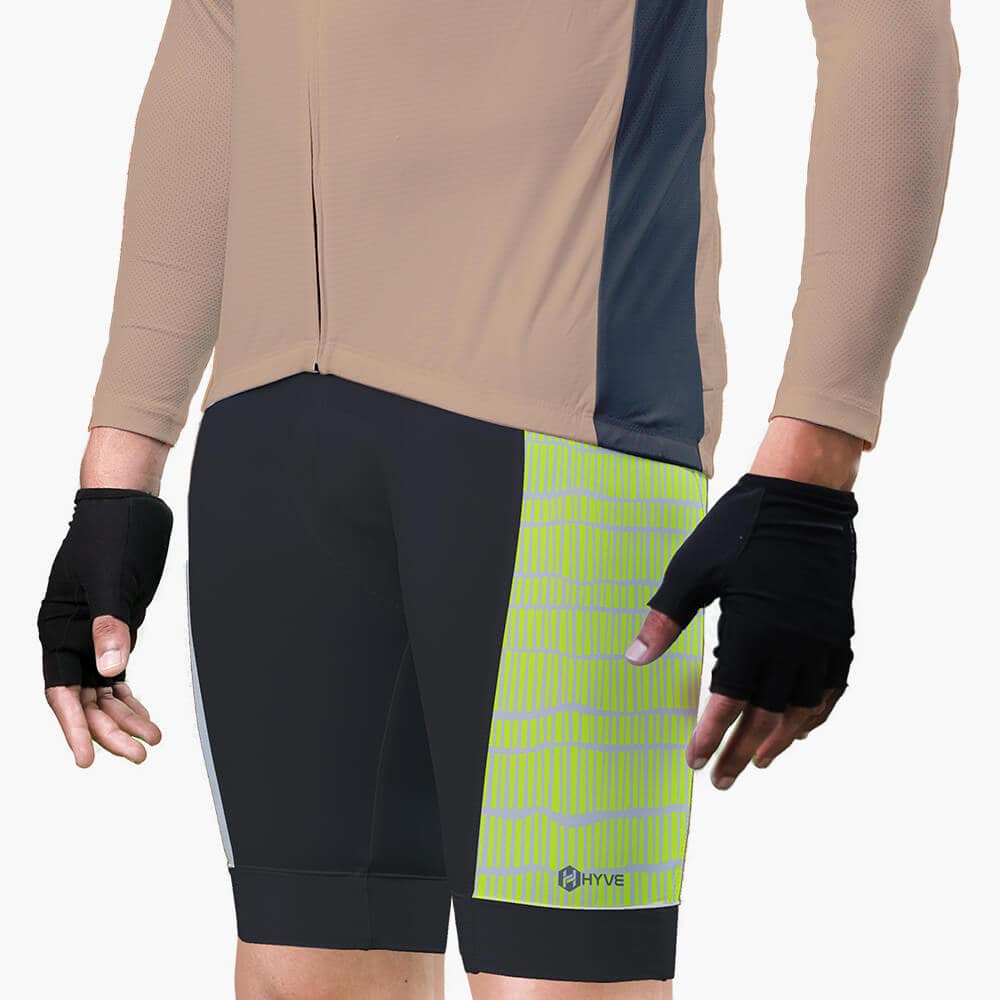 Hyve Tribal Strike Cycling Shorts with Foam Padding for Men