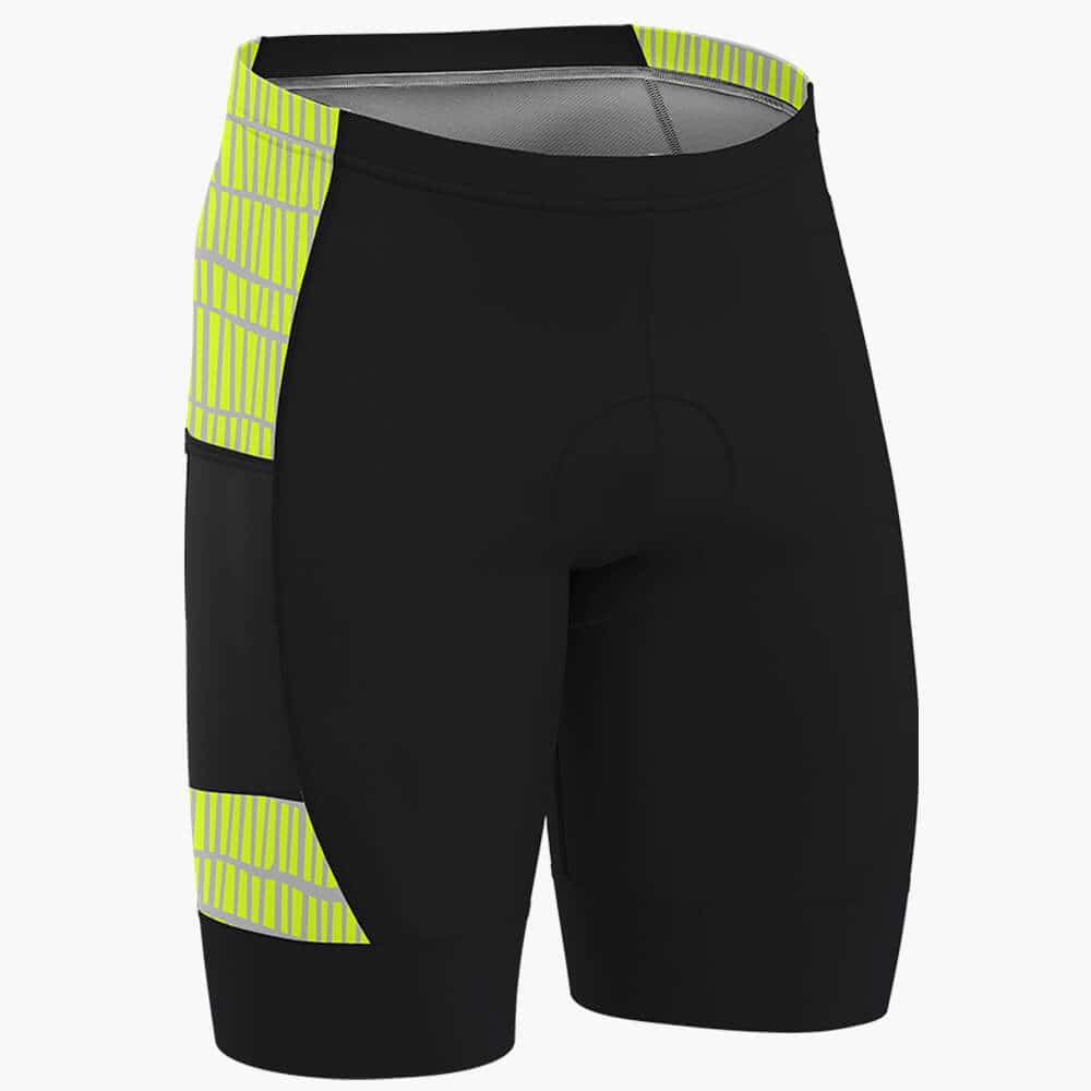 Hyve Tribal Strike Cycling Shorts with Foam Padding for Men - Front Side