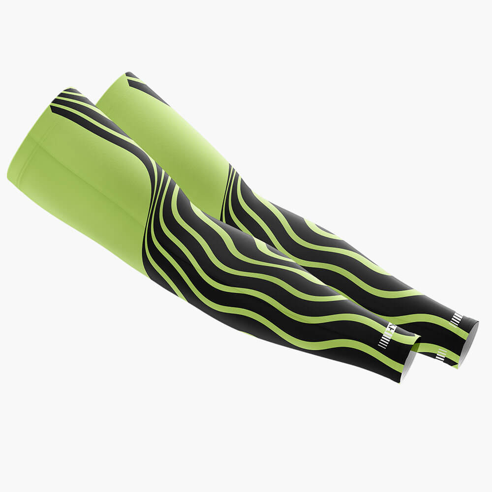 Hyve Wavey Green Protective Arm Sleeves`