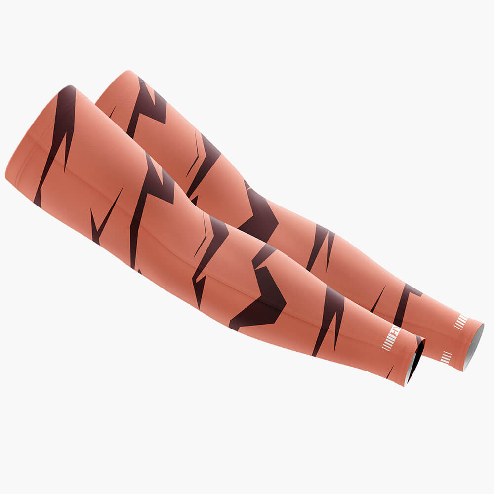 Hyve Lightning Coral Sports Arm Sleeves for Bikers