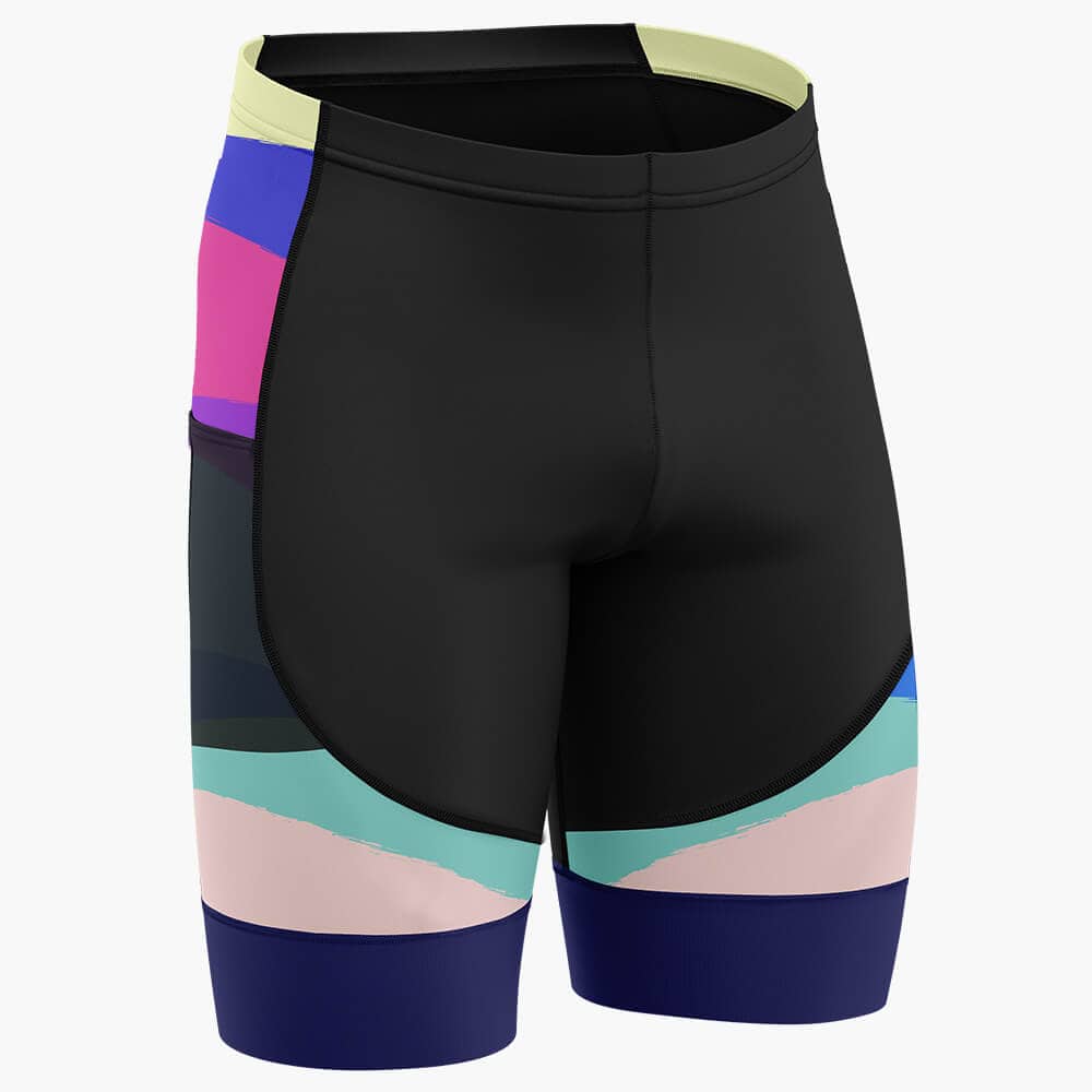 Hyve Holistripe Gel Paded Cycle Shorts for Men - Back Side
